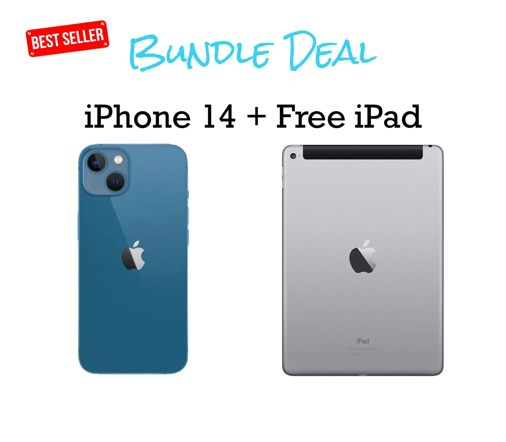 iPhone 14 128gb  + Free iPad Bundle (Finance for little as $50 down)