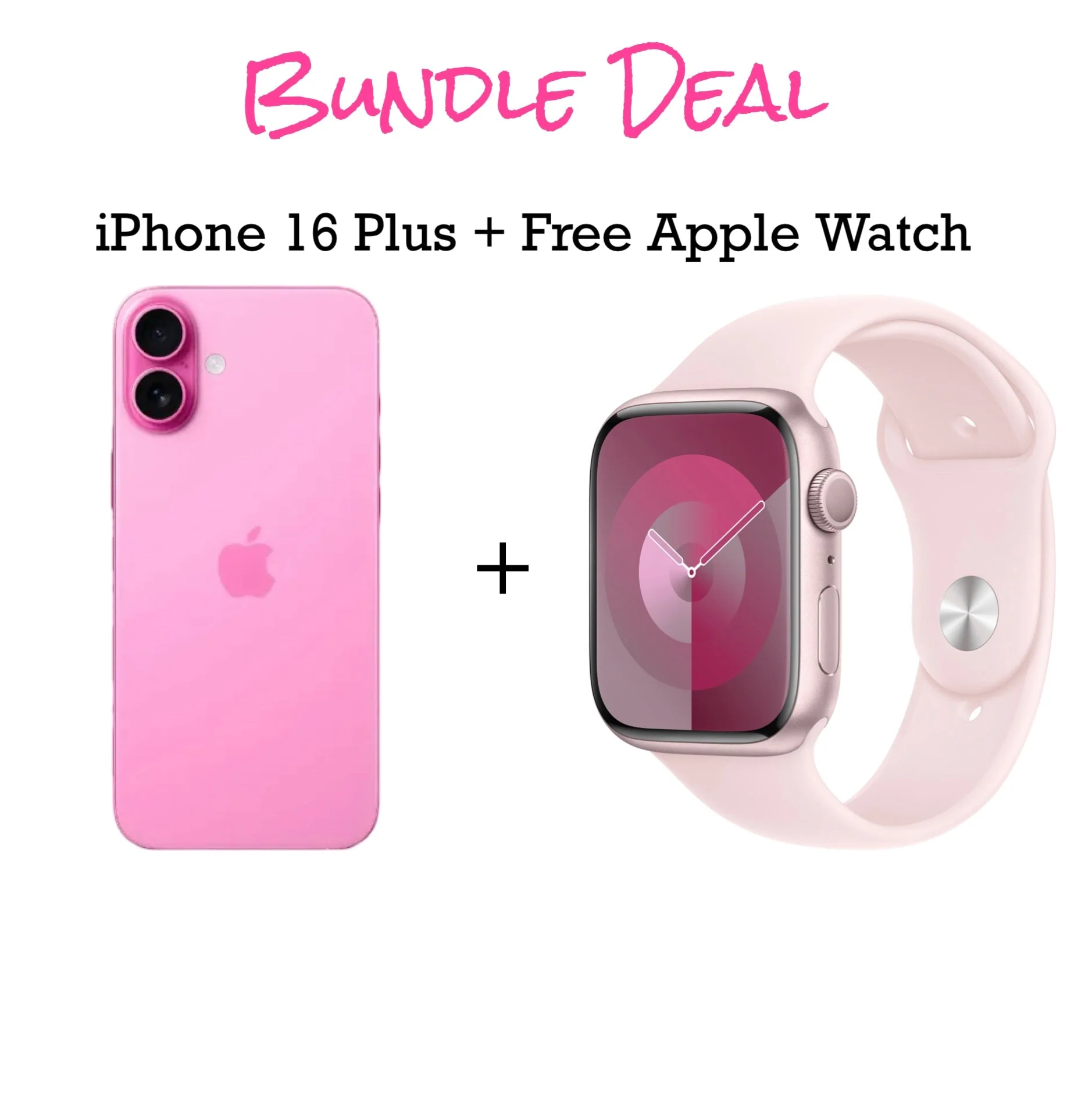 iPhone 16 PLUS Unlocked 128gb + Free Apple Watch Bundle (Finance for little as $50 down)